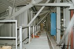 Direkt unter dem Dach der Haupttrib�ne