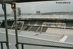 Blick vom BKW Tower ins Stadion